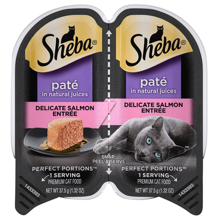 Sheba Perfect Portions Salmon Cat Food - 2.6 OZ 24 Pack