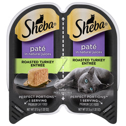 Sheba Perfect Portions Turkey Cat Food - 2.6 OZ 24 Pack