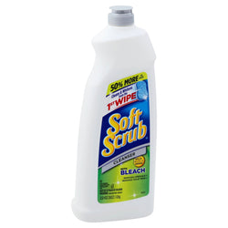 Soft Scrub Cleaner With Bleach - 36 OZ 6 Pack