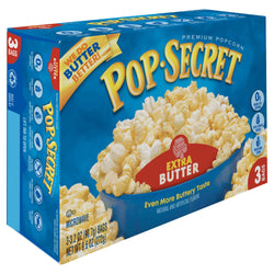 Pop-Secret Extra Butter Popcorn - 9.6 OZ 6 Pack