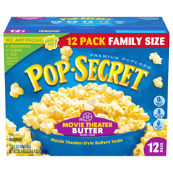 Pop-Secret Movie Theatre Butter - 38.4 OZ 4 Pack