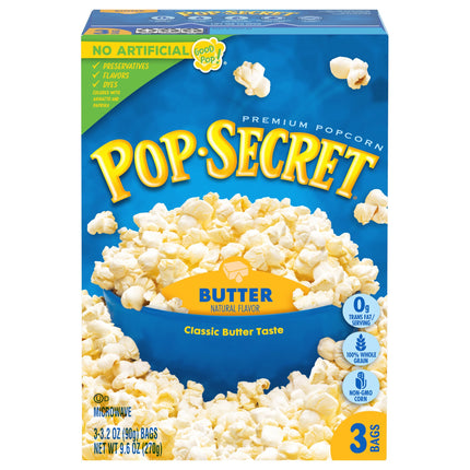 Pop-Secret Butter Popcorn - 9.6 OZ 6 Pack