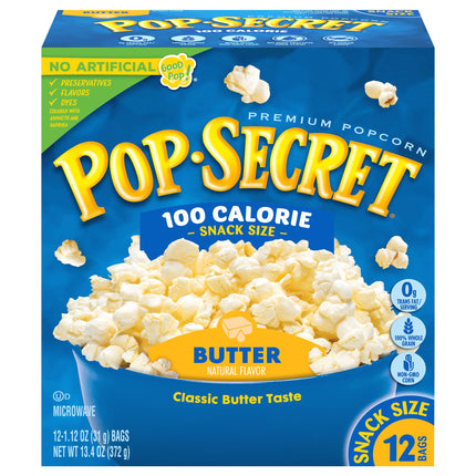 Pop-Secret 100 Calorie Butter - 13.4 OZ 4 Pack