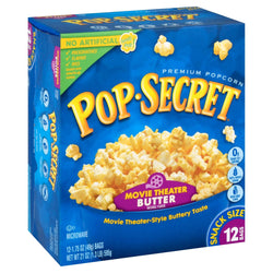 Pop-Secret Movie Theater Butter - 21 OZ 4 Pack