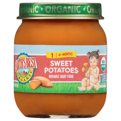 Earth's Best Organic Stage 2 Sweet Potatoes - 4 OZ 10 Pack