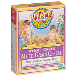 Earth's Best Organic Whole Grain Multi-Grain Cereal - 8 OZ 12 Pack