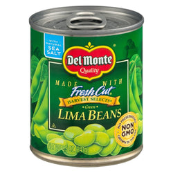 Del Monte Vegetables Fresh Cut Lima Beans - 8.5 OZ 12 Pack