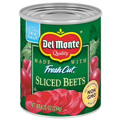 Del Monte Vegetables Fresh Cut Sliced Beets - 8.25 OZ 12 Pack