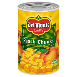 Del Monte Fruit Peach Chunks - 15.25 OZ 12 Pack