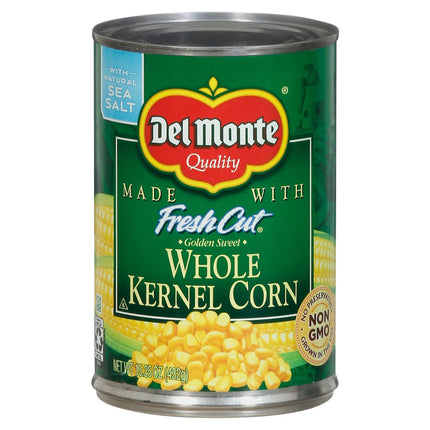 Del Monte Vegetables Fresh Cut Whole Kernel Corn - 15.25 OZ 24 Pack