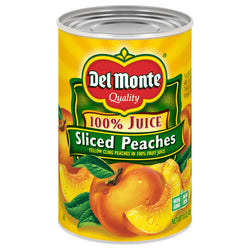 Del Monte Fruit Sliced Peaches In Juice - 15 OZ 12 Pack