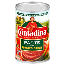 Contadina Tomato Paste Roasted Garlic - 6 OZ 12 Pack