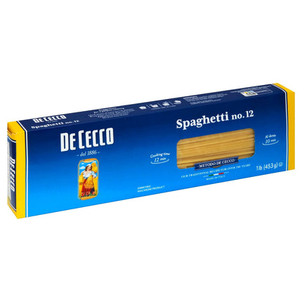 Dececco Spaghetti Pasta - 16 OZ 20 Pack