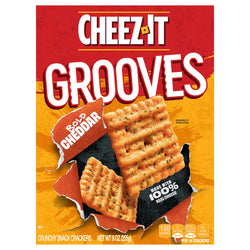 Cheez-It Grooves Bold Cheddar - 9 OZ 12 Pack