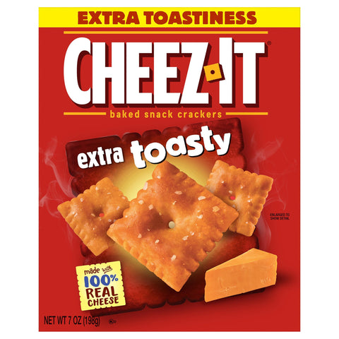 Cheez-It Extra Toasty Crackers - 7 OZ 12 Pack