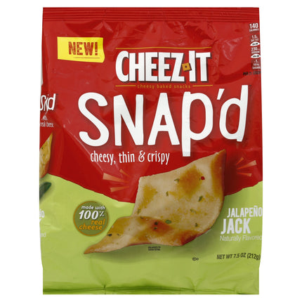 Cheez-It Snap'D Jalapeno Jack - 7.5 OZ 6 Pack
