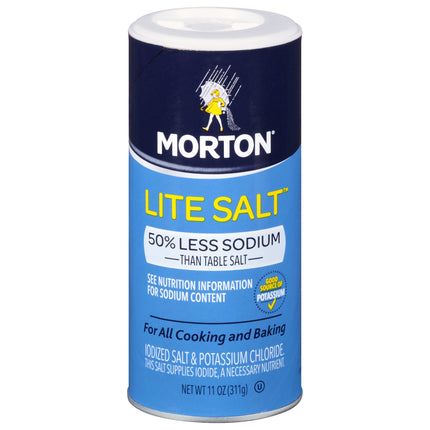 Morton Lite Salt - 11 OZ 12 Pack
