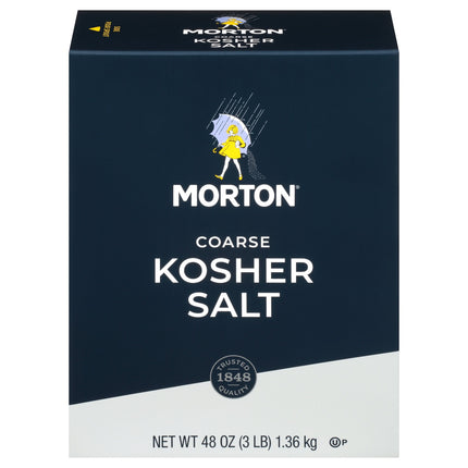 Morton Kosher Salt - 48 OZ 12 Pack