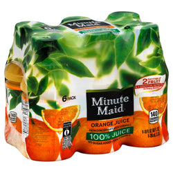 Minute Maid 100% Orange Juice To Go - 60 FZ 4 Pack