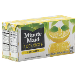 Minute Maid Lemonade Juice Box - 48 FZ 5 Pack