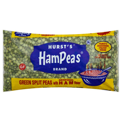 Hurst's Green Split Peas Ham Flavor - 20 OZ 12 Pack