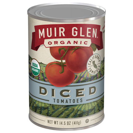 Muir Glen Organic Diced Tomatoes - 14.5 OZ 12 Pack