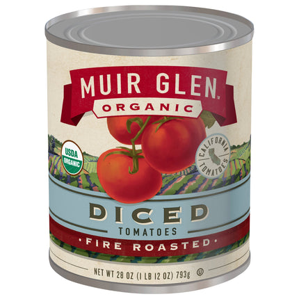 Muir Glen Organic Fire Roasted Diced Tomatoes - 28 OZ 12 Pack