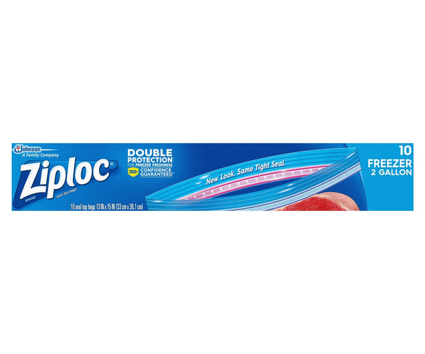 Ziploc Gallon Freezer Bags - 60 CT 9 Pack – StockUpExpress