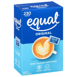 Equal Sweetener Packets - 8.1 OZ 12 Pack