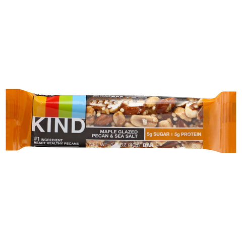 Kind Maple Glazed Pecan & Sea Salt Bar - 1.4 OZ 12 Pack