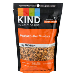 Kind Healthy Grains Peanut Butter Whole Grain Clusters - 11 OZ 6 Pack
