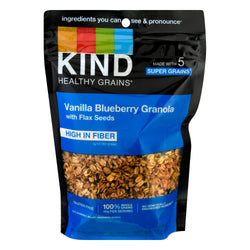 Kind Healthy Grains Vanilla Blueberry Clusters With Flax Seeds - 11 OZ 6 Pack
