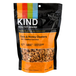 Kind Healthy Grains Oats & Honey Clusters With Toasted Coconut - 11 OZ 6 Pack