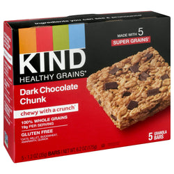 Kind Healthy Grains Dark Chocolate Chunk Granola Bars - 6.2 OZ 8 Pack