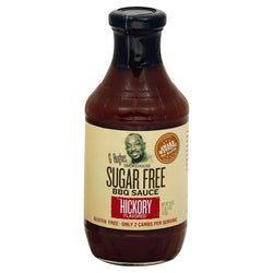 G Hughes Sugar Free Hickory BBQ Sauce - 18 OZ 6 Pack
