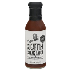 G Hughes Sugar Free Steak Sauce - 13 OZ 6 Pack
