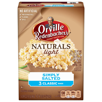 Orville Redenbacher's Simply Salted Popcorn - 8.07 OZ 12 Pack