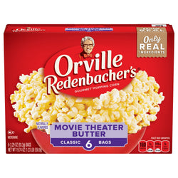 Orville Redenbacher's Popcorn Movie Butter - 19.74 OZ 6 Pack