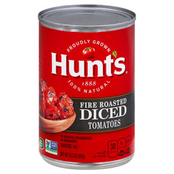 Hunt's Tomatoes Diced Fire Roasted - 14.5 OZ 12 Pack