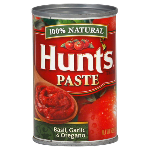 Hunt's Tomato Paste Basil Garlic - 6 OZ 24 Pack