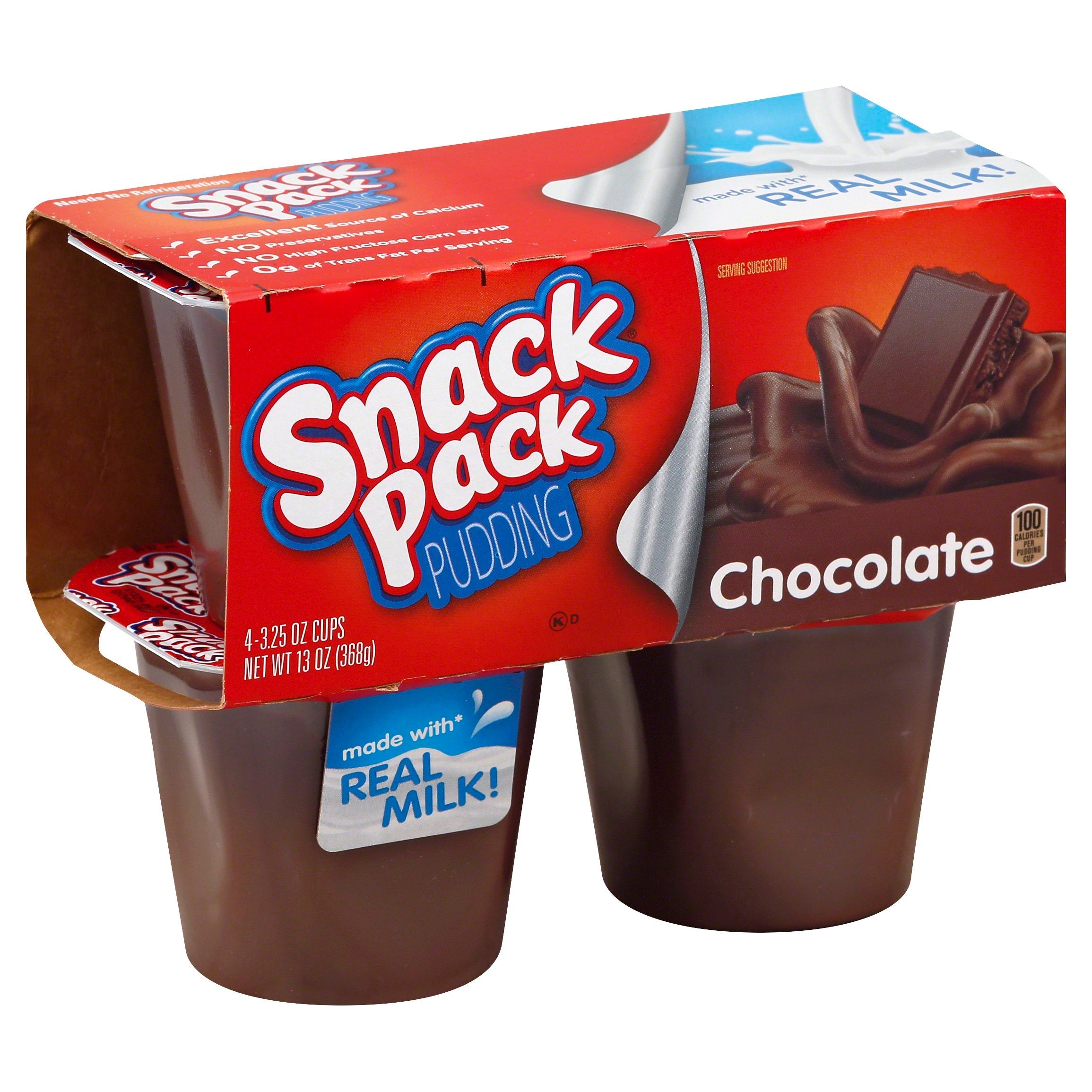Snack Pack Pudding Chocolate - 13 OZ 12 Pack – StockUpExpress