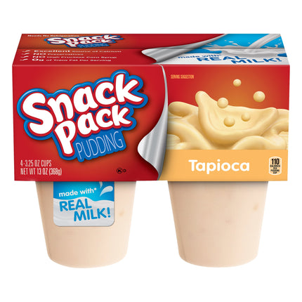 Snack Pack Pudding Tapioca - 13 OZ 12 Pack