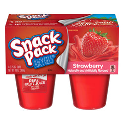 Snack Pack Gels Strawberry - 13 OZ 12 Pack