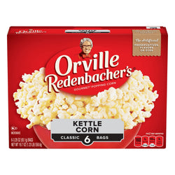 Orville Redenbacher's Kettle Corn Classic Bags - 19.7 OZ 6 Pack