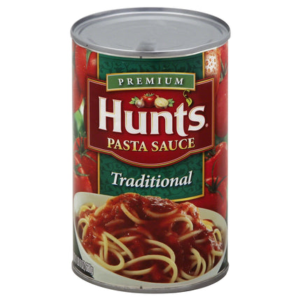 Hunt's Pasta Sauce Traditional - 24 OZ 12 Pack