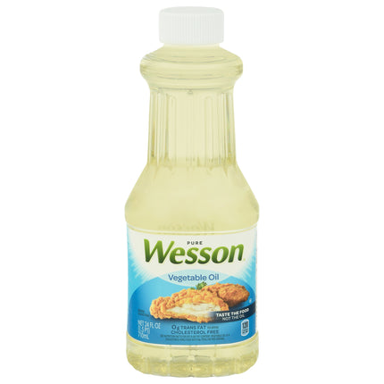 Wesson Oil Vegetable - 24 FZ 12 Pack