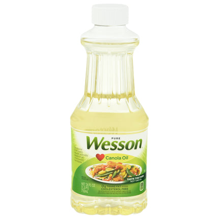 Wesson Oil Canola - 24 FZ 12 Pack