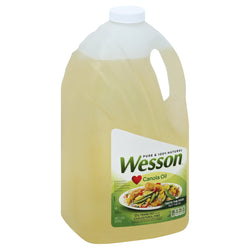 Wesson Oil Canola Gallon - 128 FZ 4 Pack