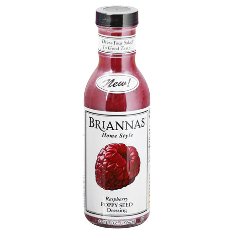Brianna's Raspberry Poppy Seed Dressing - 12 FZ 6 Pack