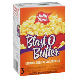 Jolly Time Popcorn Blast O Butter - 9.6 OZ 12 Pack